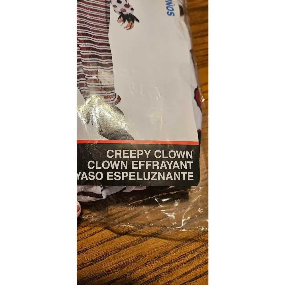 Rubies Creepy Clown Costume for Kids Unisex Kids - Picture 5 of 5